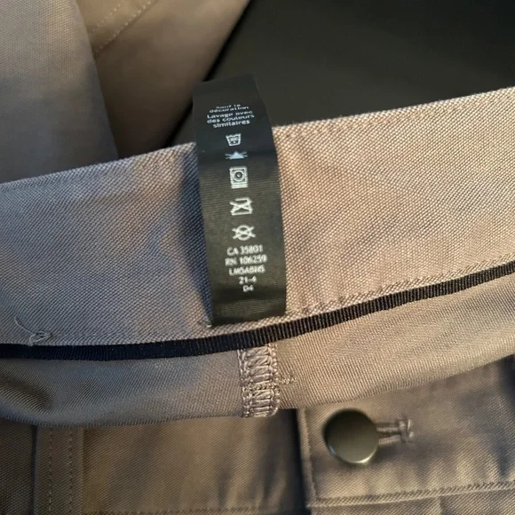 Men's Lululemon ABC 5 Pocket  Size 34 - Picture 7 of 7